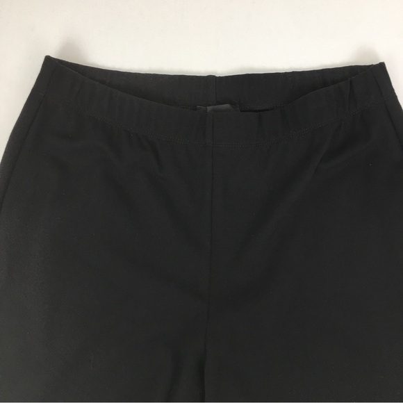 St. John Caviar Women’s Black Pull On Pants High Waist Size Medium - Picture 7 of 8